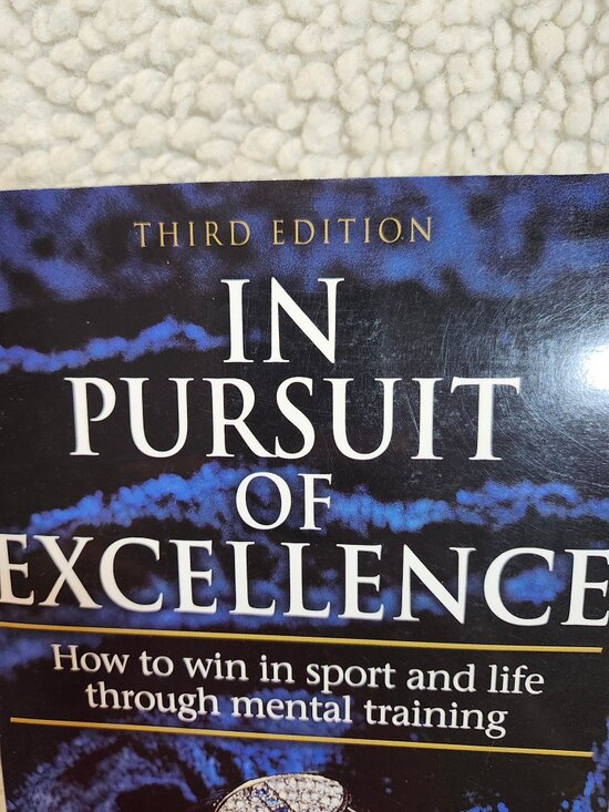 In Pursuit of Excellence Terry Orlick Third Edition Paperback Sports Psychology - Picture 2 of 12